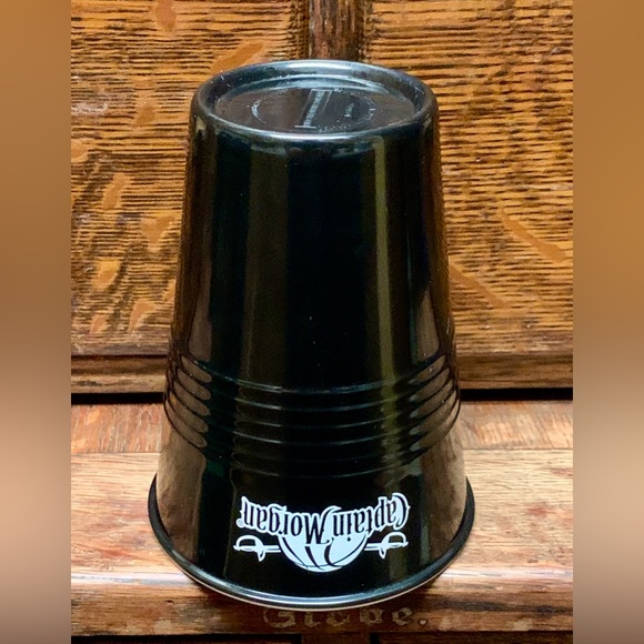 Officially Licensed Captain Morgan Rum Skull & Crossbones Pirate Plastic Glass - Picture 9 of 12